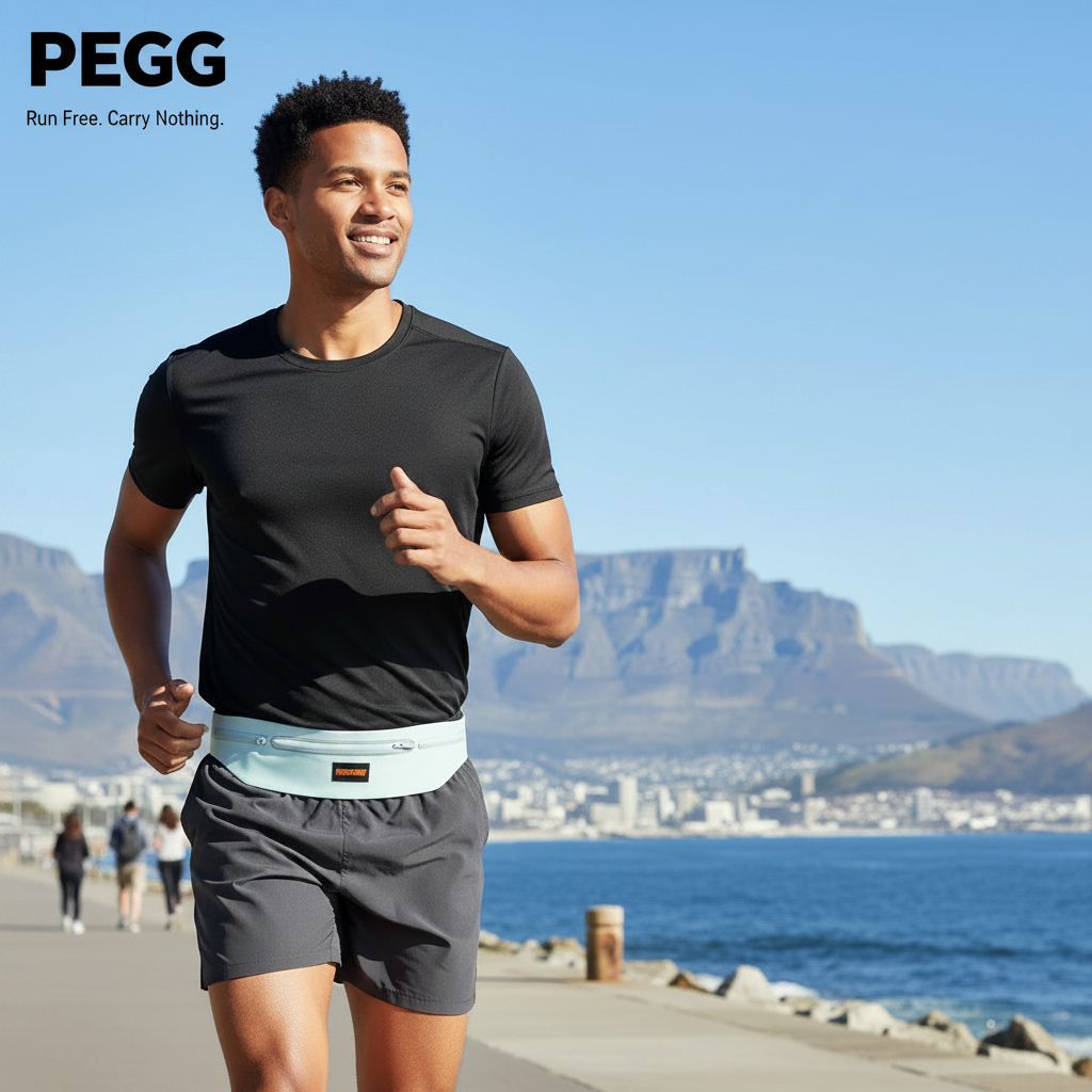 PEGG - Sea Point Cape Town - Light Blue Belt