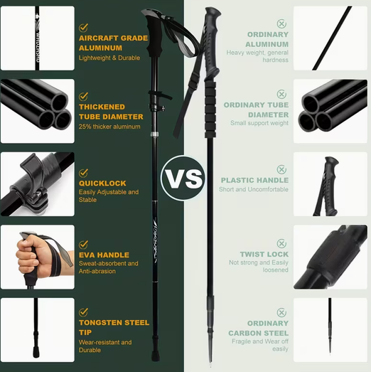 How to expand PEGG Pro Trekking Poles