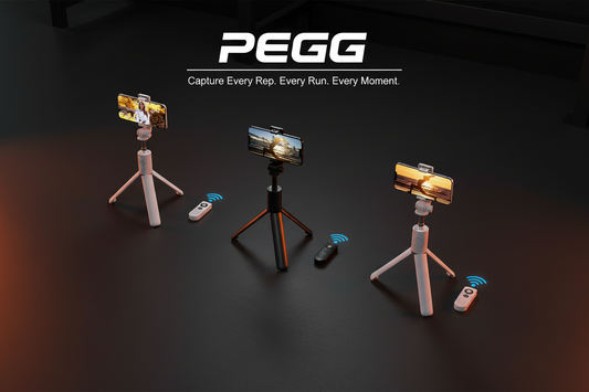 Selfie Stick Tripod – Wireless Remote, 360° Rotation - Stream Your Gym, Run & Hike